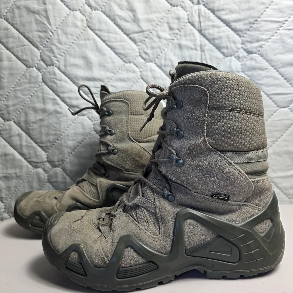 Lowa Zephyr GTX HI TF Men's Size 10.5 Tactical Coyote Green Boots